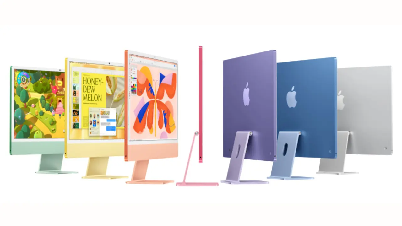 Apple iMac M4 featuring iconic all-in-one slim design