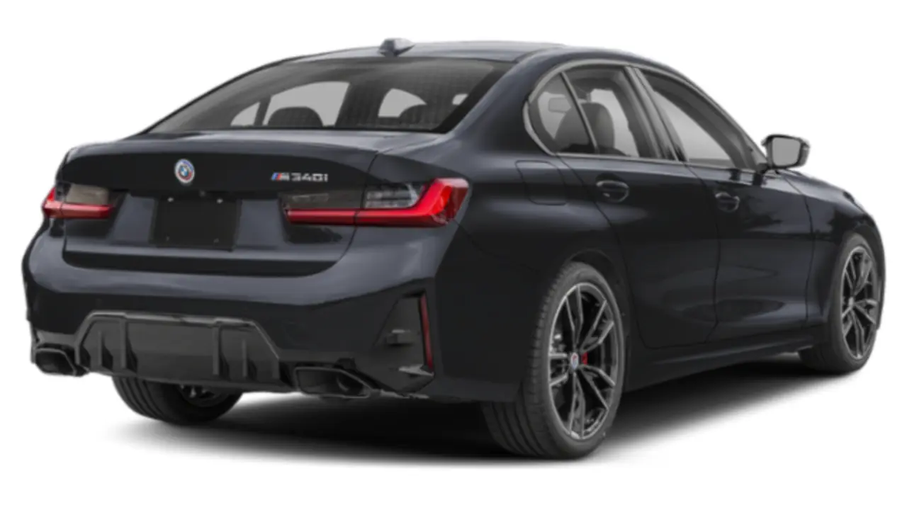 BMW M340i Back View.