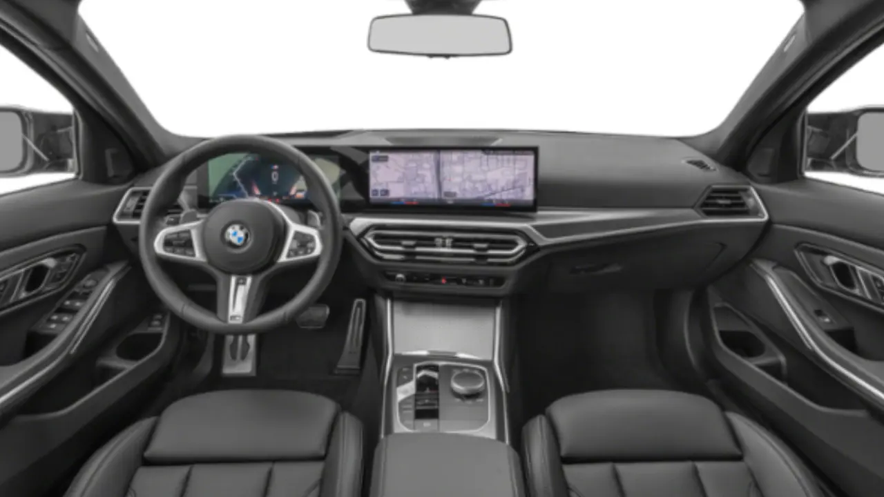 BMW M340i Inside View.